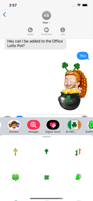 St.Patricks Day Irish Memoji +(圖7)-速報App