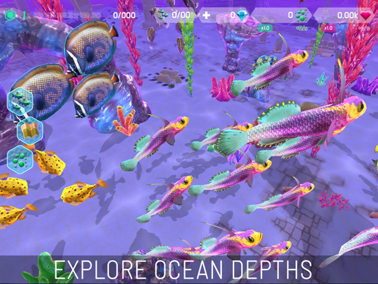 Fish Abyss: Aquarium Simulator iPad screenshot 9 - Games app