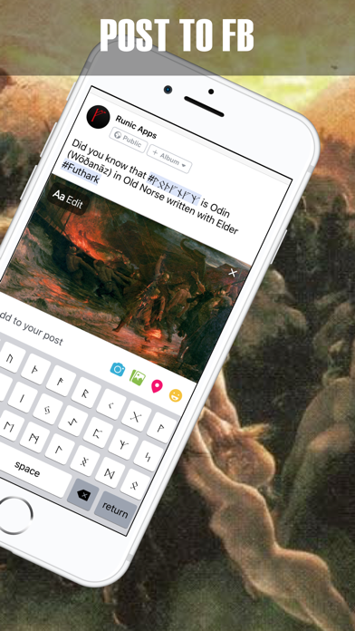 Rune Keyboard: Norse Futharkのおすすめ画像4