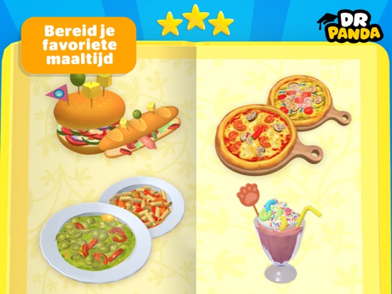 Dr. Panda Restaurant 3 iPad app afbeelding 3