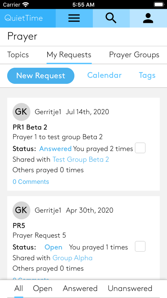 #6. QuietTime.Today (iOS) Podle: Gerrit Kamp