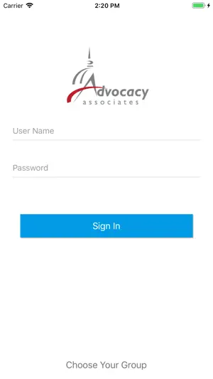 AdvocacyDay screenshot 2