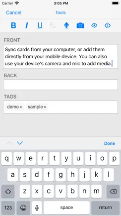 AnkiMobile Flashcards iPhone image 3