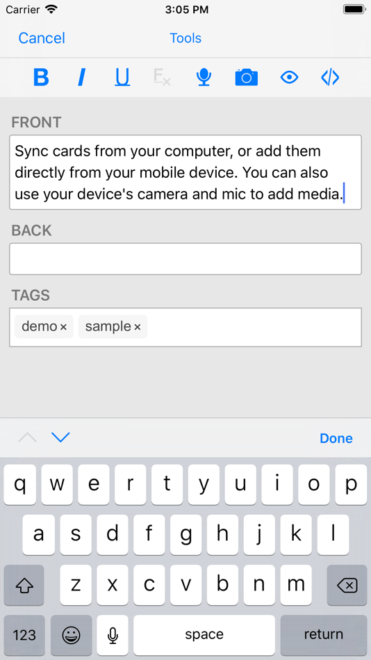 #3. AnkiMobile Flashcards (iOS) Podle: Ankitects Pty Ltd