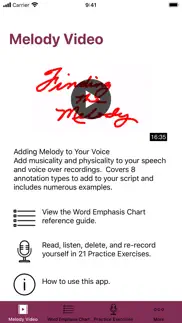 adding melody to your voice iphone screenshot 2