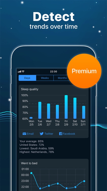 Sleep Cycle: smart alarm clock screenshot-3