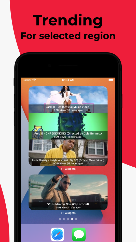 #4. Widgets for YouTube (iOS) 来自: Vanja Milivojevic