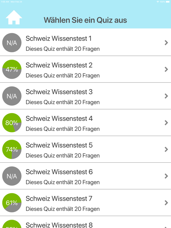 Screenshot #5 pour Die Schweiz Testfragen