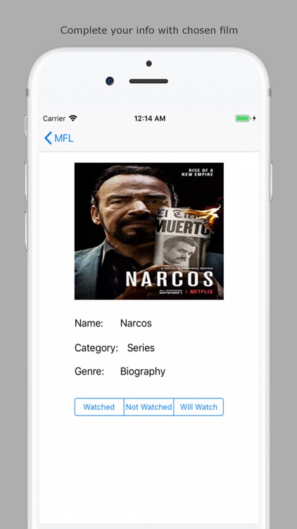 My Film List - List your films screenshot-3