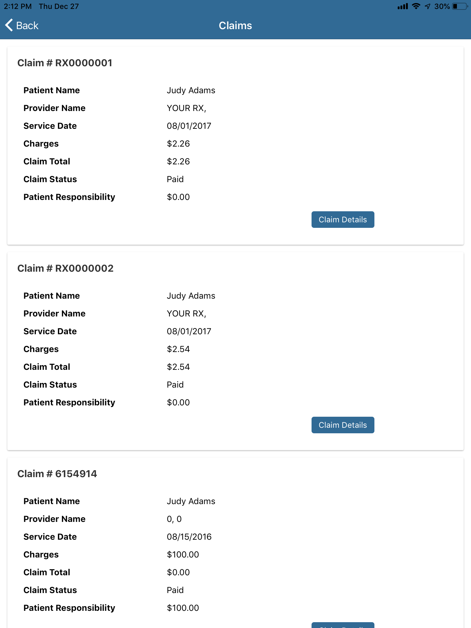 BrmsClaimsMobile screenshot 16