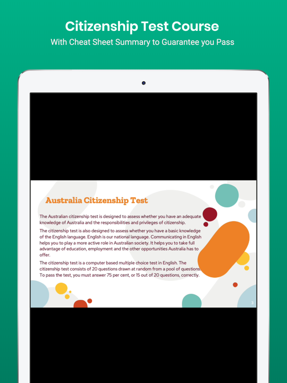 Screenshot #6 pour Australia Citizenship Test
