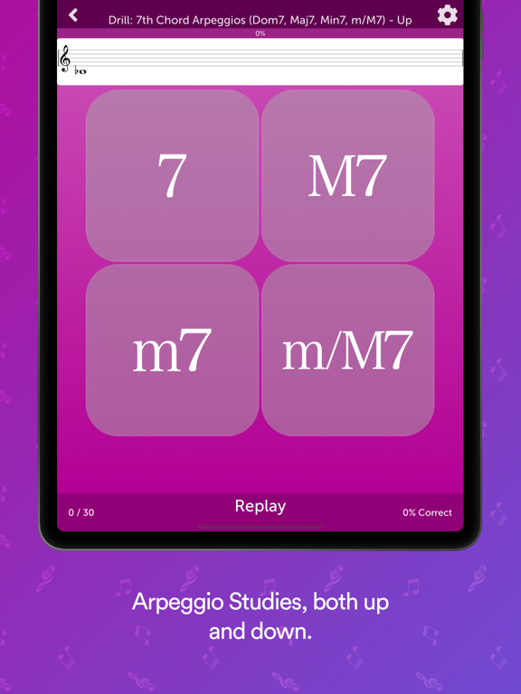 Ear Training University iPad screenshot 6 - Music app
