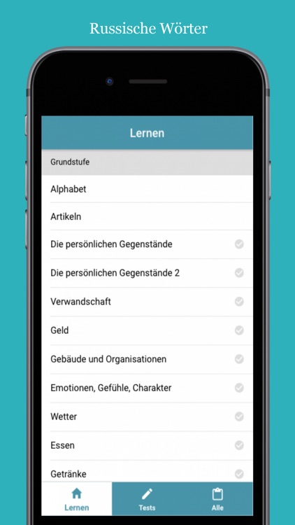 Russisch Lernen für Anfänger
