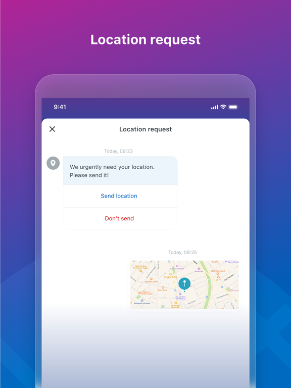 Screenshot #5 pour Amadeus Mobile Messenger