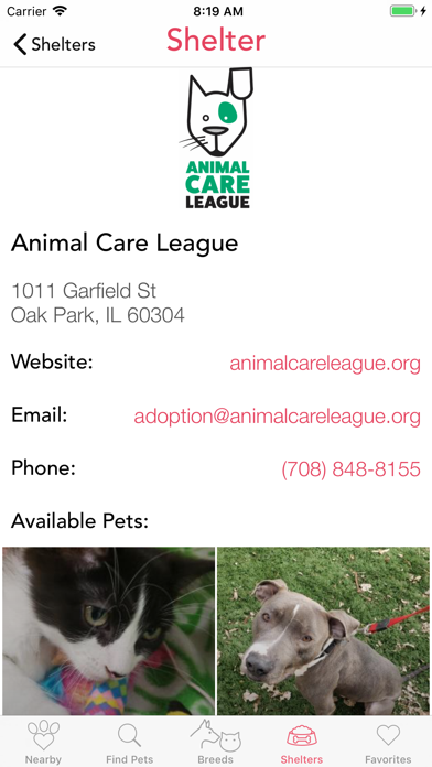 Paw Paw - Pet Adoption Screenshot