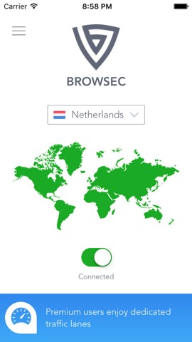 Browsec VPN: Fast & Ads Freeのおすすめ画像1