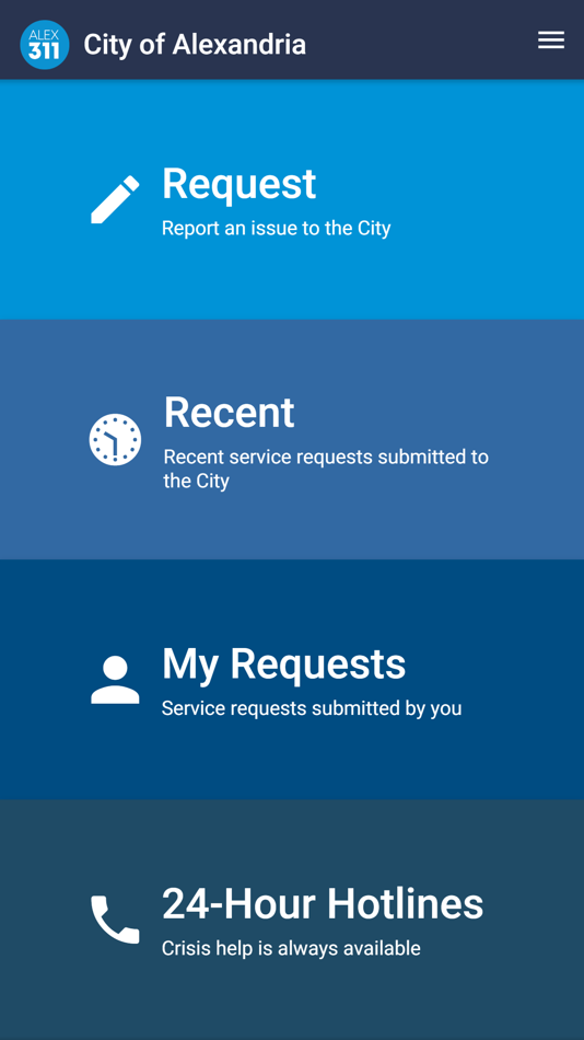 #1. Alex311 (iOS) 由: City of Alexandria, Va