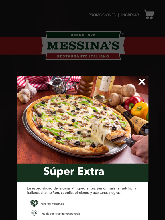 Screenshot #5 pour Messina's Restaurante Italiano