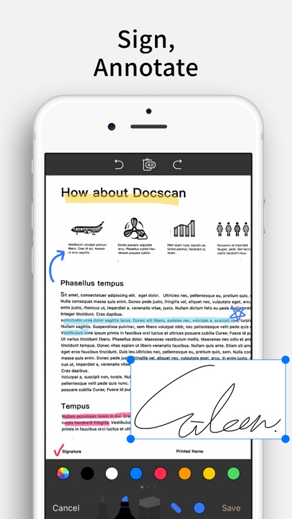 Doc Scan - PDF Scanner Fax screenshot-8