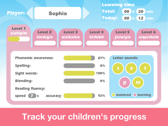 Phonics Farm: Reading for Kids iPad screenshot 4 - Education app