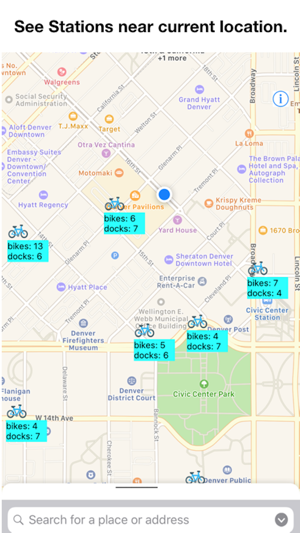 Bike Stations Denver