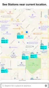 Bike Stations Denver screenshot #1 for iPhone