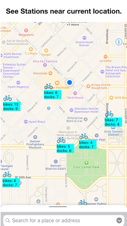 Bike Stations Denver