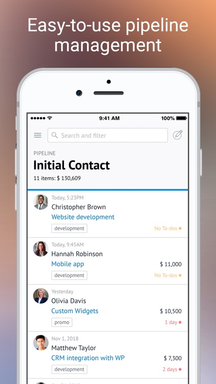 amoCRM 2.0 screenshot-4