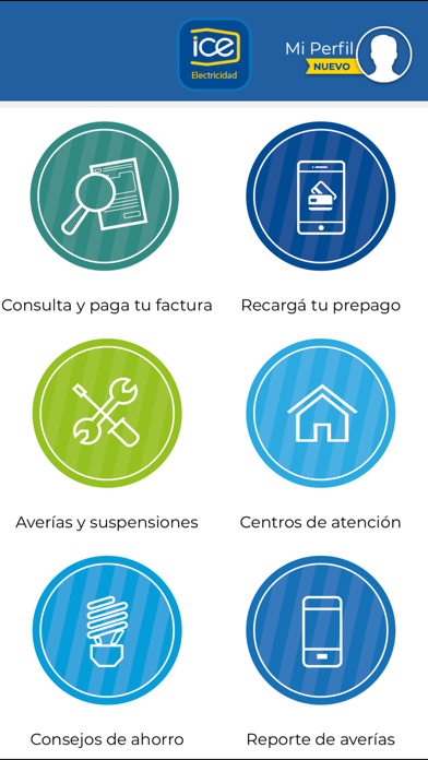 ICE Electricidad Screenshot