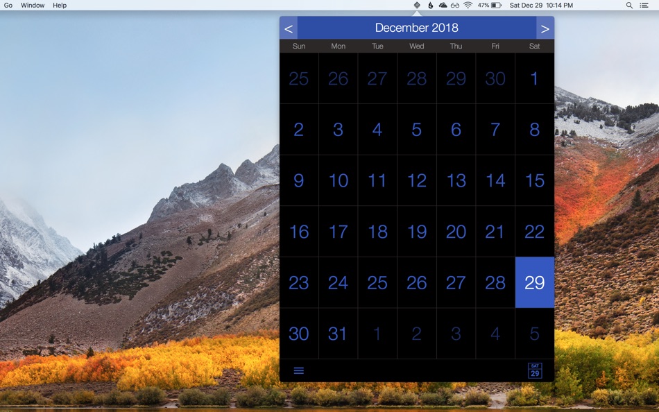 #2. Clean Calendar (macOS) 由: Splinto Apps