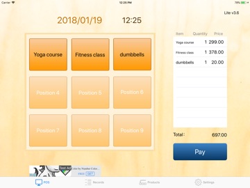 POS S(Lite) app screenshot