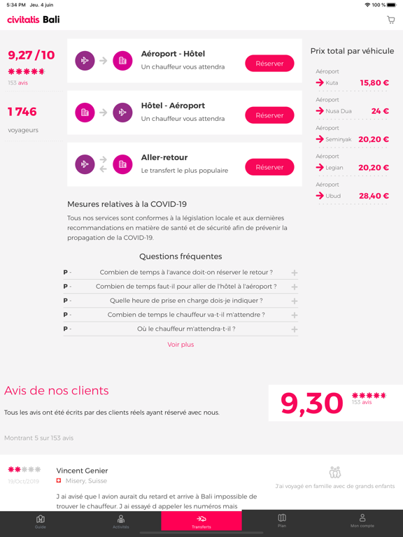 Screenshot #6 pour Guide de Bali Civitatis.com