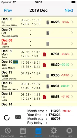 TimeAssistLite screenshot 3