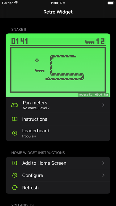 Retro Widget: Snake Battles Screenshots