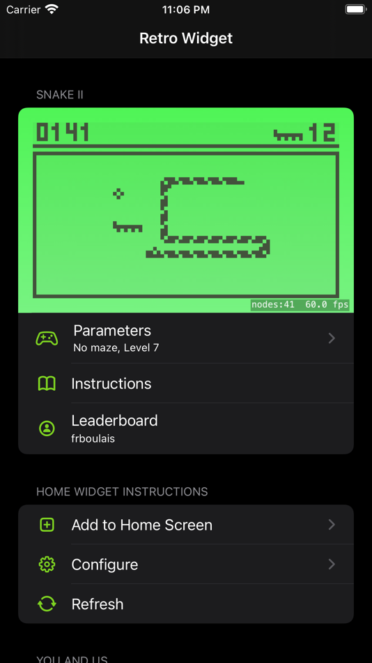 #1. Retro Widget: Snake Battles (iOS) 由: Shitij Chadha