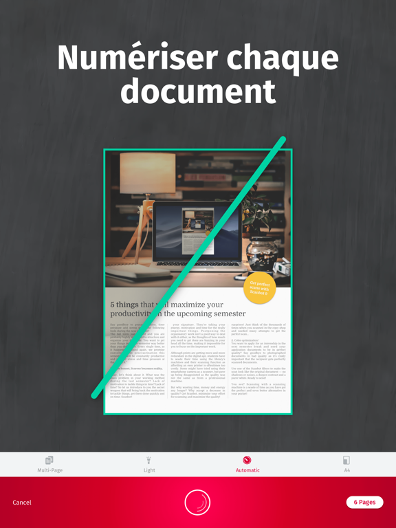 Screenshot #5 pour Scanner de documents Pro
