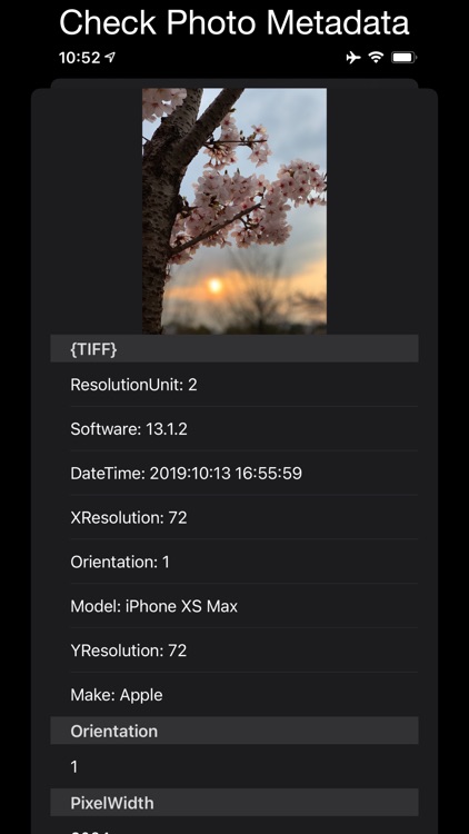 No EXIF Lite - Photo Metadata