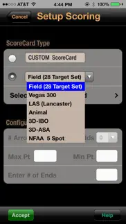 archer's score iphone screenshot 2