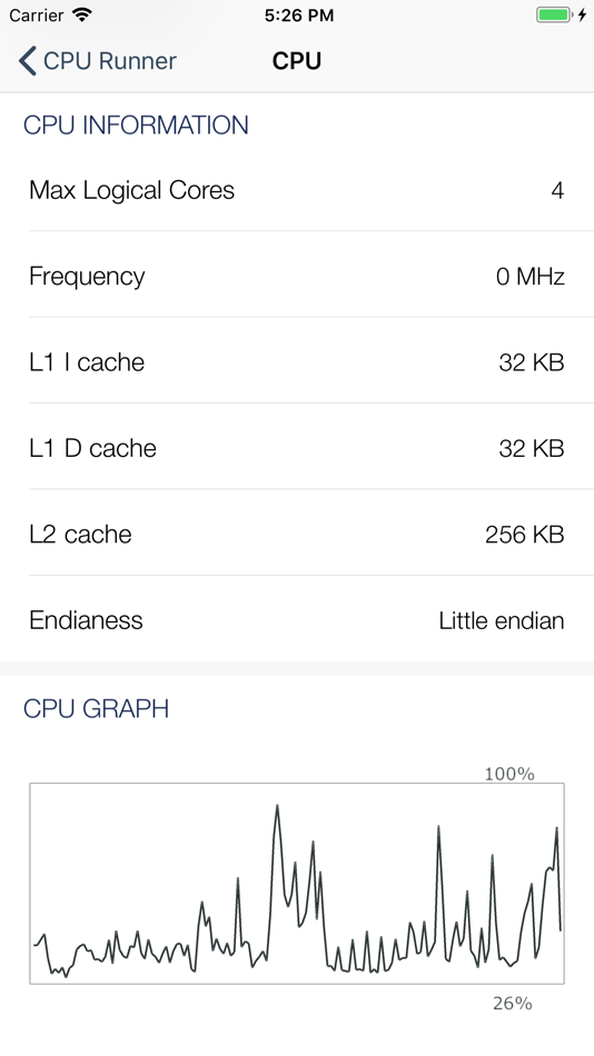 #3. CPU Runner-性能跑分、硬件检测 (iOS) 由: 传胜 贾