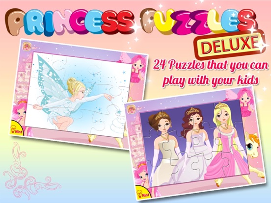 Screenshot #6 pour Puzzles de Princesses Deluxe