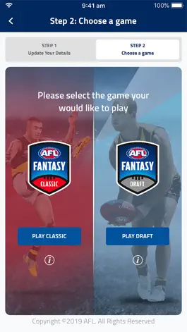 Game screenshot AFL Fantasy mod apk