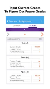 Grade Calculator Premium screenshot #1 for iPhone