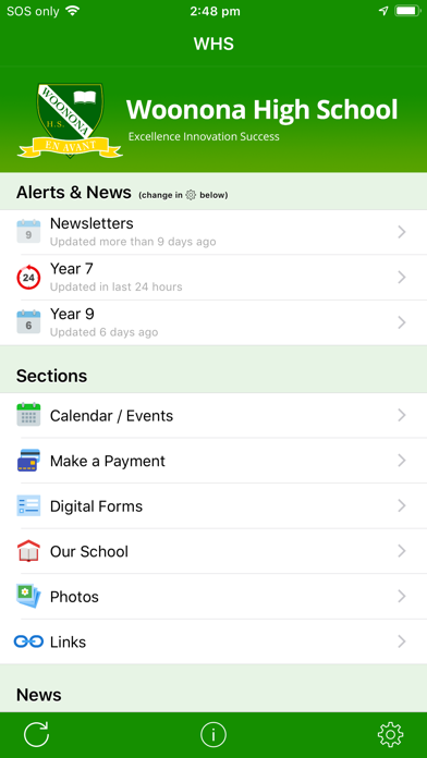 How to cancel & delete Woonona High School - Enews from iphone & ipad 2