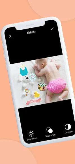 Game screenshot Baby Clicks Pro - Photo Editor apk