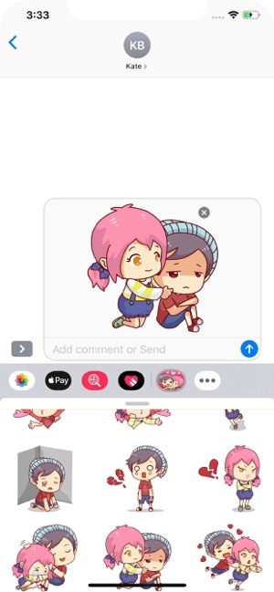 Story Love Stickers Pack(圖8)-速報App