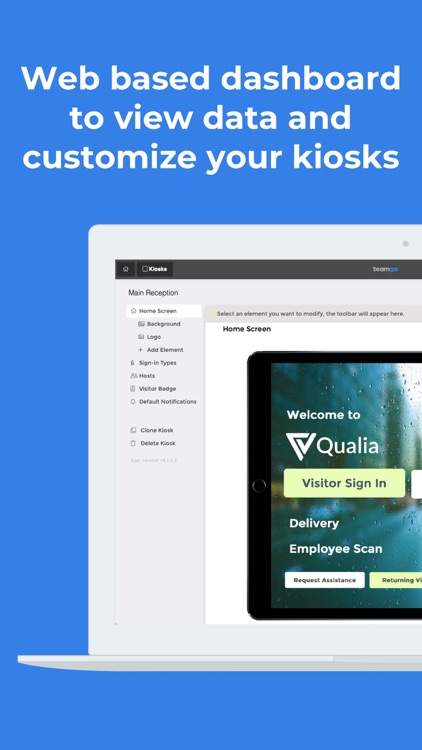 Teamgo Visitor Kiosk