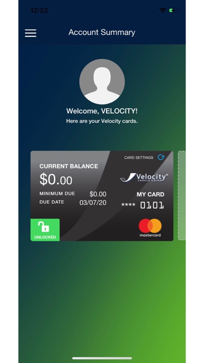 Velocity CardLock