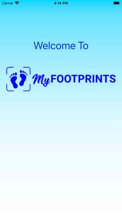 MyFOOTPRINTS - Login Tool