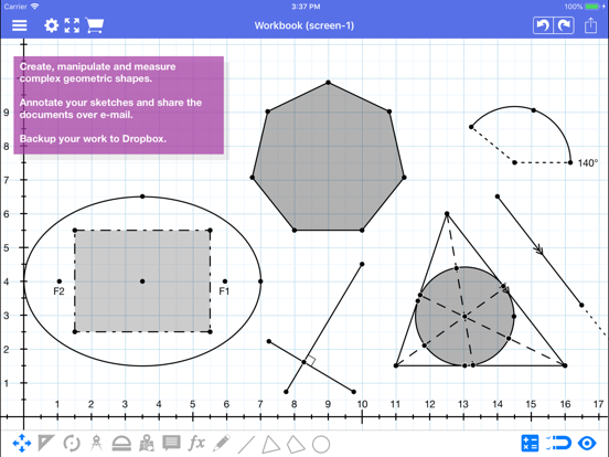 Screenshot #1 for Geometry Pad