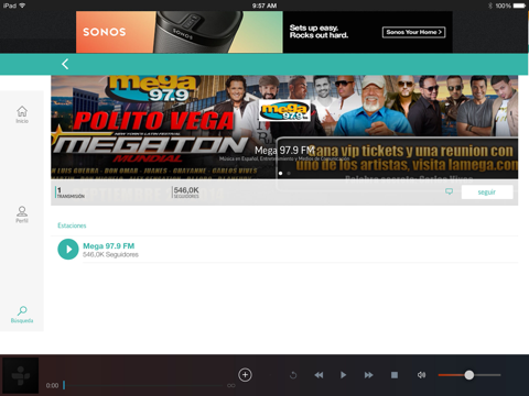 TuneIn Radio: Music & Sports App Store preview screenshot 10